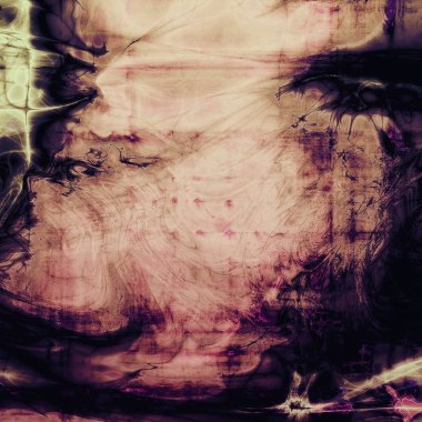 Retro arka plan veya vintage tarzı tasarım ve farklı renk desen ile eski püskü doku soyut soluk