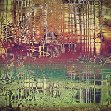 Retro arka plan veya vintage tarzı tasarım ve farklı renk desen ile eski püskü doku soyut soluk