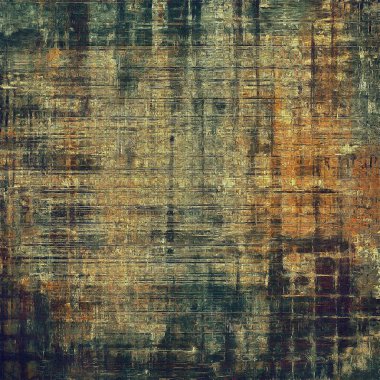 Eski arka plan grunge dekoratif elemanları ile. Retro kompozisyon tasarımınız için. Farklı renk desen ile