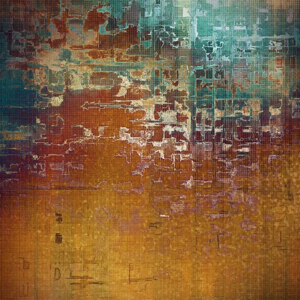 Textura de fondo vintage, composición de estilo antiguo para su diseño. Con diferentes patrones de color — Foto de Stock