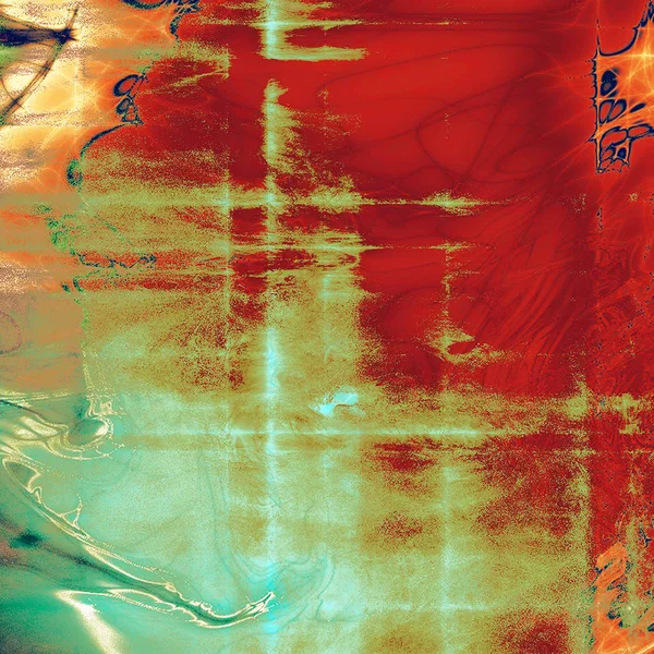 Textura retro usada como fundo grunge abstrato. Fundo gasto com diferentes padrões de cores — Fotografia de Stock