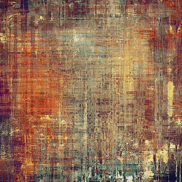 Abstrakter Grunge verwitterter Hintergrund mit Vintage-Textur. mit unterschiedlichen Farbmustern — Stockfoto