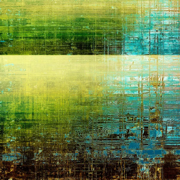 Абстрактний гранжевий вивітрюваний фон старовинної текстури. З різними кольоровими візерунками — стокове фото
