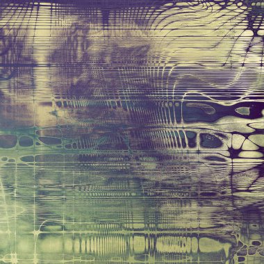 Vintage tarzı tasarım öğeleri, çizik doku ve farklı renk desen Retro arka plan