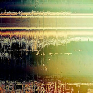 Vintage tarzı tasarım öğeleri, çizik doku ve farklı renk desen Retro arka plan