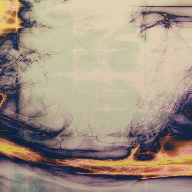 Vintage tarzı tasarım öğeleri, çizik doku ve farklı renk desen Retro arka plan