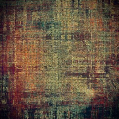 Vintage tarzı tasarım öğeleri, çizik doku ve farklı renk desen Retro arka plan