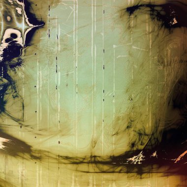 Vintage benekli çerçeve, dokulu grunge arka plan ile farklı renk desen