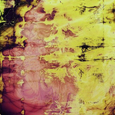 Vintage benekli çerçeve, dokulu grunge arka plan ile farklı renk desen