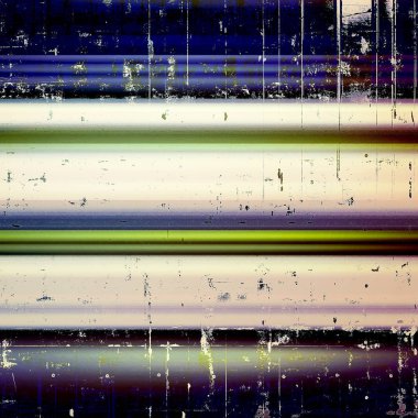 Vintage tarzı tasarım öğeleri, çizik doku ve farklı renk desen Retro arka plan