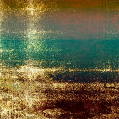 Vintage tarzı tasarım öğeleri, çizik doku ve farklı renk desen Retro arka plan