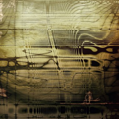 Vintage doku, eski stil çerçeve dekorasyon grunge grafik öğeleri ve farklı renk desen