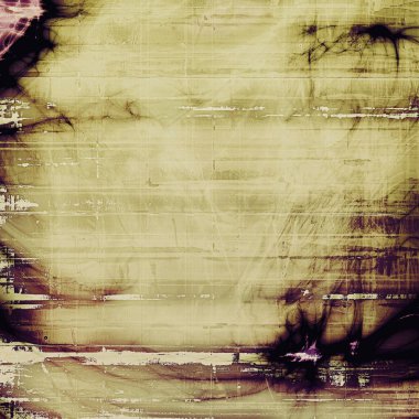 Vintage doku, eski stil çerçeve dekorasyon grunge grafik öğeleri ve farklı renk desen