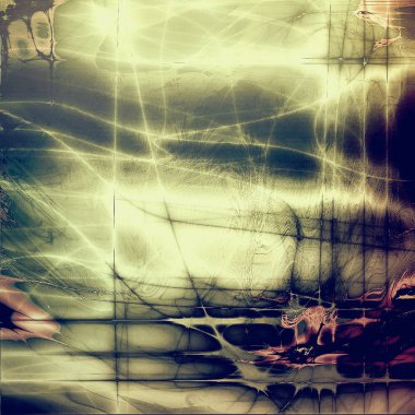 Vintage doku, eski stil çerçeve dekorasyon grunge grafik öğeleri ve farklı renk desen