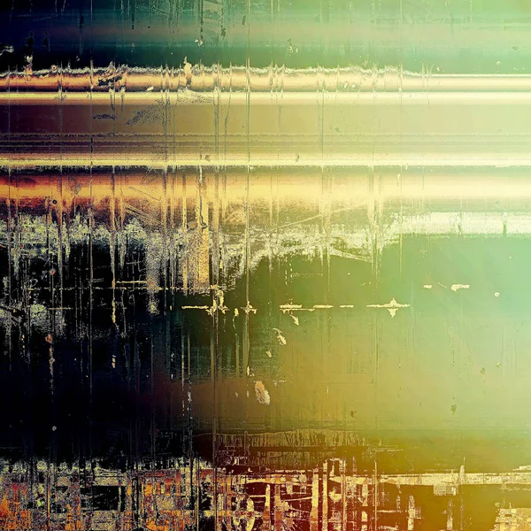 Vintage tarzı tasarım öğeleri, çizik doku ve farklı renk desen Retro arka plan