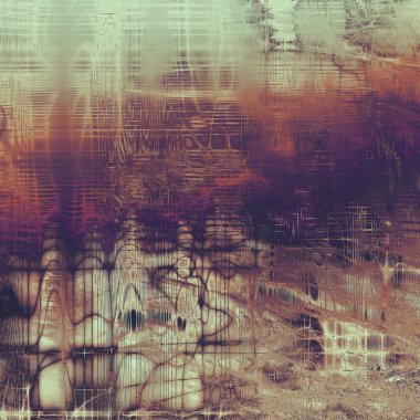 Retro vintage tarzı arka plan veya soluk doku ile farklı renk desen