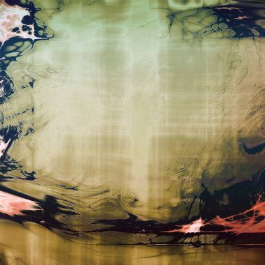 Vintage doku veya grunge dekoratif öğeler ve farklı renk desen ile antika arka plan