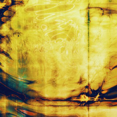 Vintage şablonu veya arka plan aşınmış doku, antika dekoru ve farklı renk desen