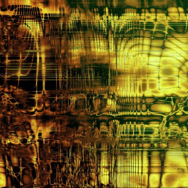 Vintage yırtık doku veya antik tasarım öğeleri ve farklı renk desen şık grunge arka plan