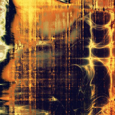 Vintage tarzı eski püskü doku veya şık grungy öğeleri ve farklı renk desen arka plan