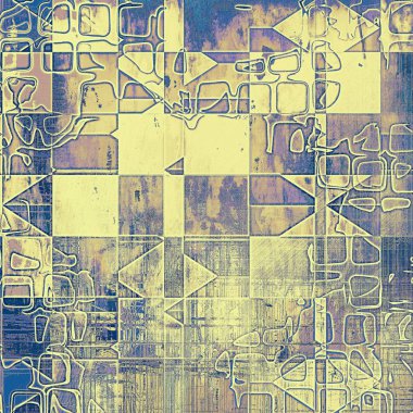 Eski grunge antika arka plan veya farklı renk desenleri ile eski püskü doku