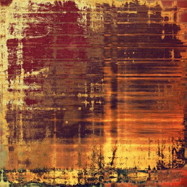 Kirli pasaklı doku veya yerleşimi ve farklı renk desen ile antika arka plan