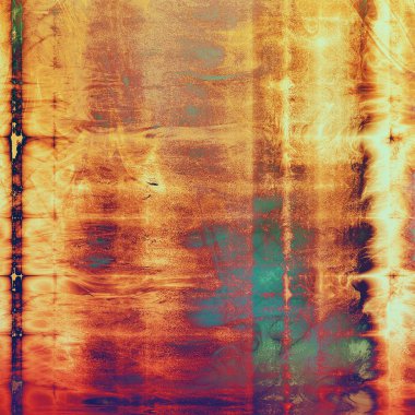Kirli pasaklı doku veya yerleşimi ve farklı renk desen ile antika arka plan