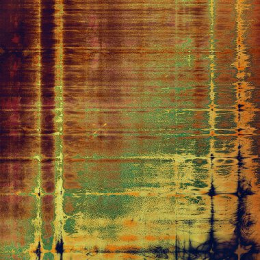 Kirli pasaklı doku veya yerleşimi ve farklı renk desen ile antika arka plan