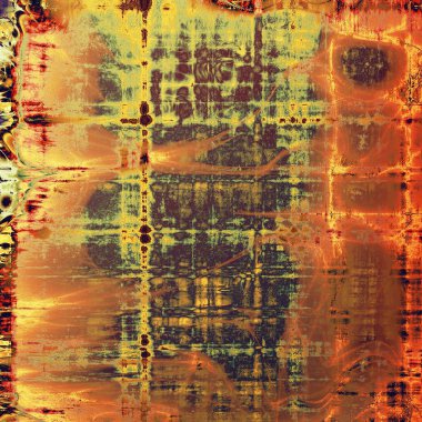 Geleneksel grunge arka plan, çizik doku vintage tarzı tasarıma sahip ve farklı renk desen