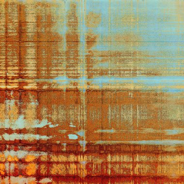 Grunge arka plan veya hasarlı vintage doku soyut. Farklı renk desen ile