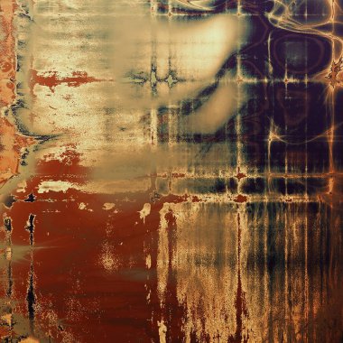 Grunge arka plan veya hasarlı vintage doku soyut. Farklı renk desen ile