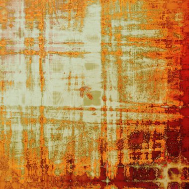Sanat arka plan veya vintage tarzı doku retro grafik öğeleri ve farklı renk desen
