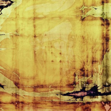 Sanat arka plan veya vintage tarzı doku retro grafik öğeleri ve farklı renk desen