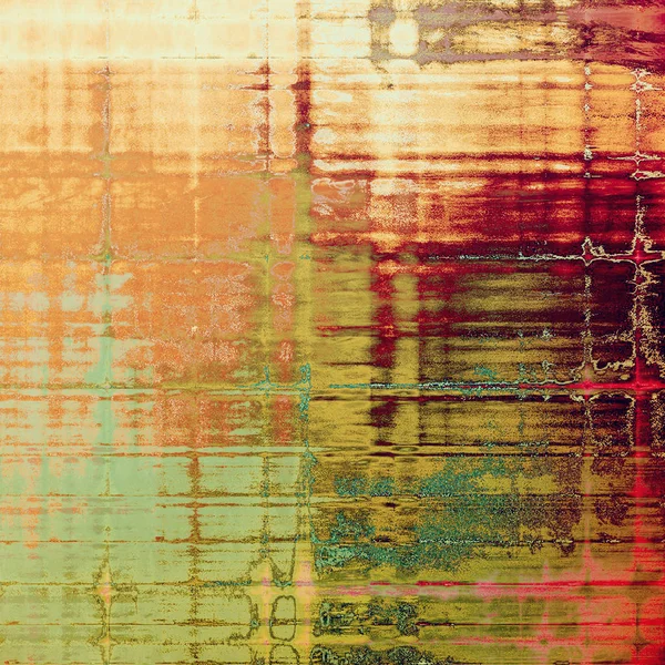 Fondo grunge abstracto o textura vintage dañada. Con diferentes patrones de color — Foto de Stock