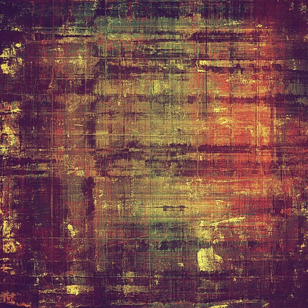 Art grunge sfondo o texture in stile vintage con elementi grafici retrò e diversi modelli di colore — Foto Stock