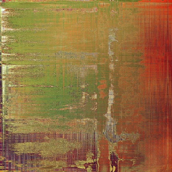 Fundo grunge com textura envelhecida delicada. Cenário antigo com elementos vintage retro e padrões de cores diferentes — Fotografia de Stock