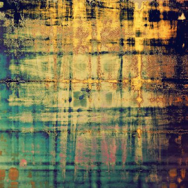 Doku retro, vintage tarzı elemanları ve farklı renk desen ile arka plan