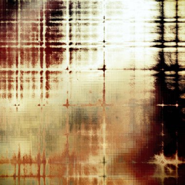 Vintage tarzı grafik öğeleri, retro duygu kompozisyon ve farklı renk desen Grunge arka plan