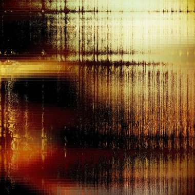 Vintage tarzı grafik öğeleri, retro duygu kompozisyon ve farklı renk desen Grunge arka plan