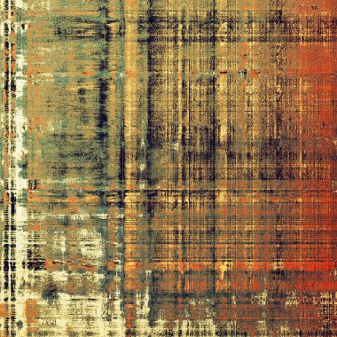 Vintage tarzı grafik öğeleri, retro duygu kompozisyon ve farklı renk desen Grunge arka plan