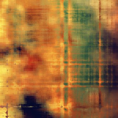 Doku yırtık pırtık grunge kaplaması ile sıkıntılı. Buruşuk arka plan veya zemin ile farklı renk desen