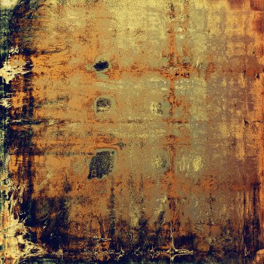 Doku yırtık pırtık grunge kaplaması ile sıkıntılı. Buruşuk arka plan veya zemin ile farklı renk desen
