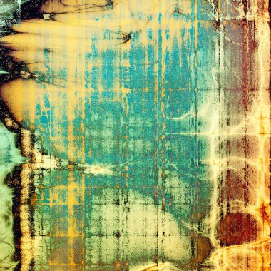 Doku yırtık pırtık grunge kaplaması ile sıkıntılı. Buruşuk arka plan veya zemin ile farklı renk desen