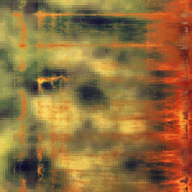 Doku yırtık pırtık grunge kaplaması ile sıkıntılı. Buruşuk arka plan veya zemin ile farklı renk desen