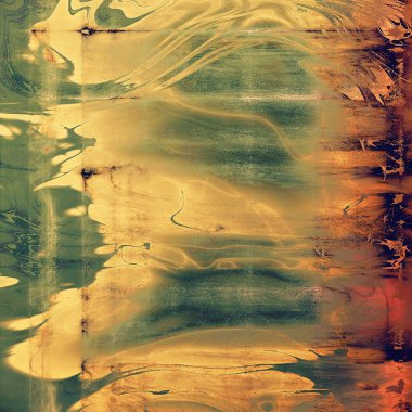 Doku, yüzey veya antika arka plan kaşıdı. Farklı renk desen ile