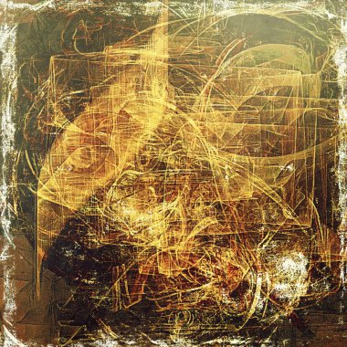 Eski vintage zemin. Orijinal arka plan veya farklı renk desenleri ile yaşlı doku