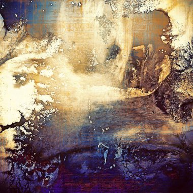 Son derece detaylı çizilmiş doku, grungy arka plan. Vintage tarzı kompozisyon farklı renk desenleri ile