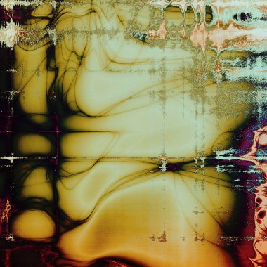 Doku, yüzey veya antika arka plan kaşıdı. Farklı renk desen ile