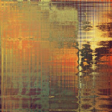 Doku, yüzey veya antika arka plan kaşıdı. Farklı renk desen ile