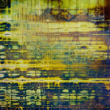 Vintage tarzı tasarım öğeleri, çizik doku ve farklı renk desen Retro arka plan